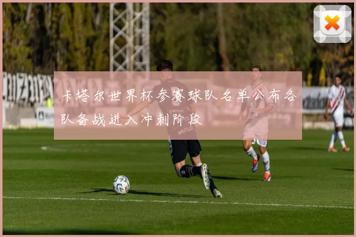卡塔尔世界杯参赛球队名单公布各队备战进入冲刺阶段